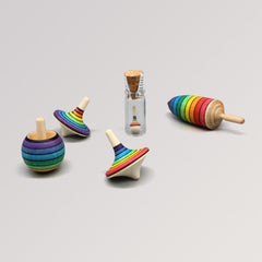 Kreisel Lernset Regenbogen in Box von Mader