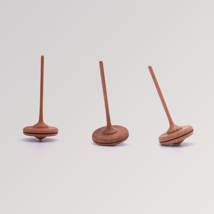 3 Kreisel Spaghetti natur von Mader Kreiselmanufaktur