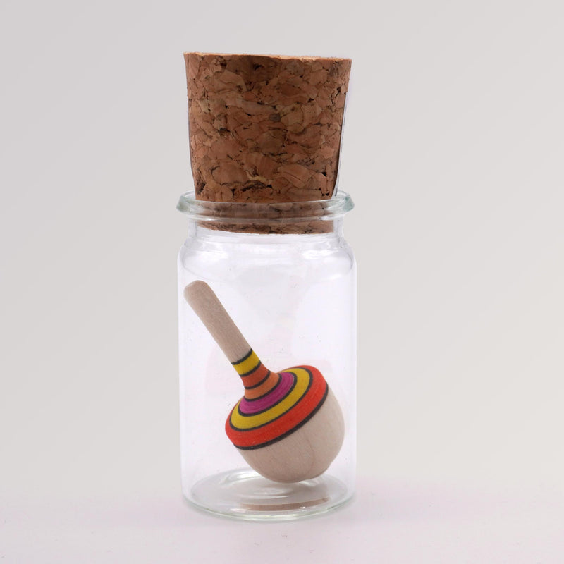 Mini-Kreisel Traditionell im Glas