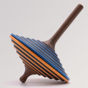 Kreisel Tukan von Mader Kreiselmanufaktur in der Farbe blau/orange