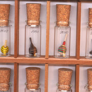 Miniaturenset von Mader Kreiselmanufaktur - Detail Miniaturkreisel