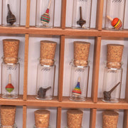 Miniaturenset von Mader Kreiselmanufaktur - Detail Miniaturkreisel
