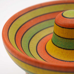 Roly Poly Sommer von Mader Kreiselmanufaktur - handgefertigtes Stehaufmännchen