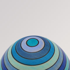 Stehaufdose Eis von Mader Kreiselmanufaktur - Holzdose von oben