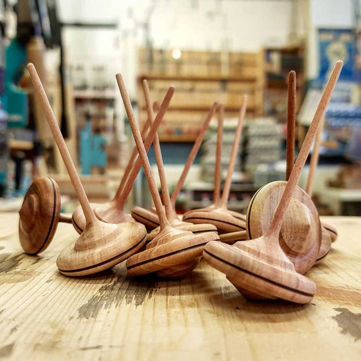 Mehrere Kreisel Spaghetti, natur von Mader Kreiselmanufaktur