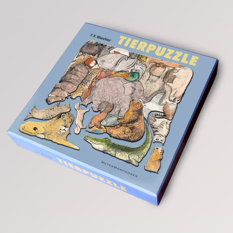 Das Tierpuzzle von Metermorphosen