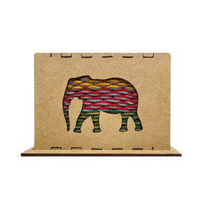 Webset Elefant - Webrahmen