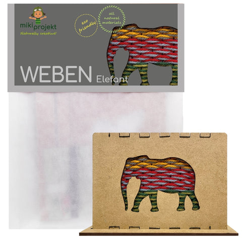 Webset Elefant - Webrahmen