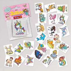 Tattoo Set Mädchen, 24-tlg.