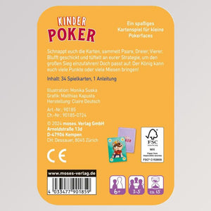 Kinderpoker von moses Verlag - Anleitung