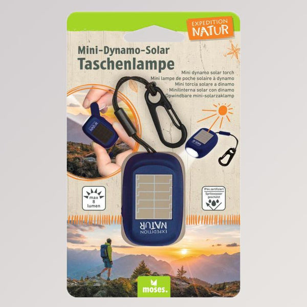 Expedition Natur Mini-Dynamo-Solar Taschenlampe