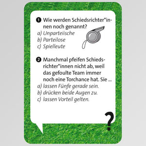 Pocket Quiz junior, Fußball