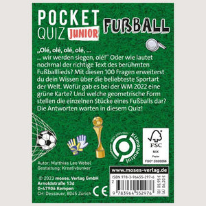 Pocket Quiz junior, Fußball