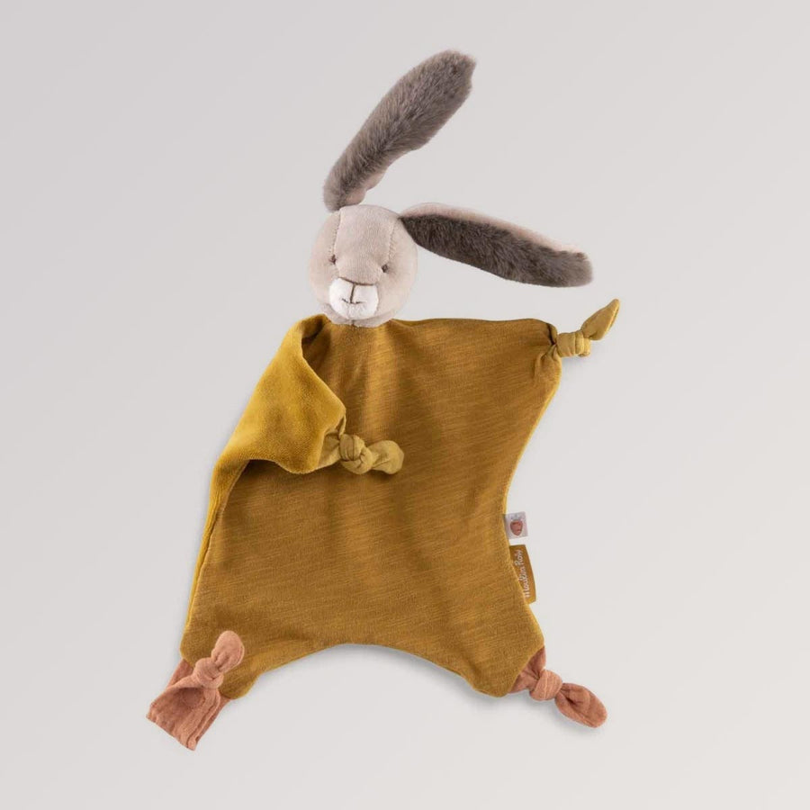 Trois Lapins Schmusetuch Kaninchen ocker von Moulin Roty für Babys ab Geburt