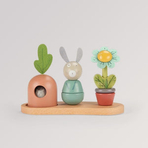 Stapelspiel Trois Lapins von Moulin Roty