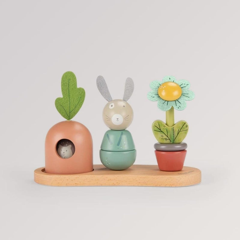 Stapelspiel Trois Lapins von Moulin Roty