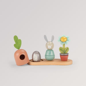 Stapelspiel Trois Lapins von Moulin Roty