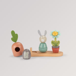 Stapelspiel Trois Lapins von Moulin Roty