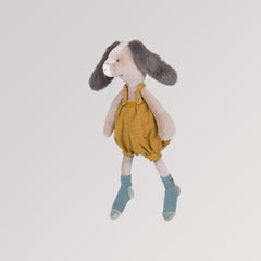 Trois Lapins - Plüschtier Kaninchen ocker von Moulin Roty