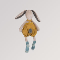 Trois Lapins - Plüschtier Kaninchen ocker von Moulin Roty