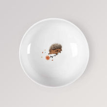 Teller von Porzellangeschirr-Set Trois Lapins mit Häschen-Motiv von Moulin Roty für Kinder ab 3 Jahren