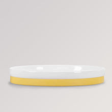 Teller mit Silikon-Aufsatz von Porzellangeschirr-Set Trois Lapins mit Häschen-Motiv von Moulin Roty