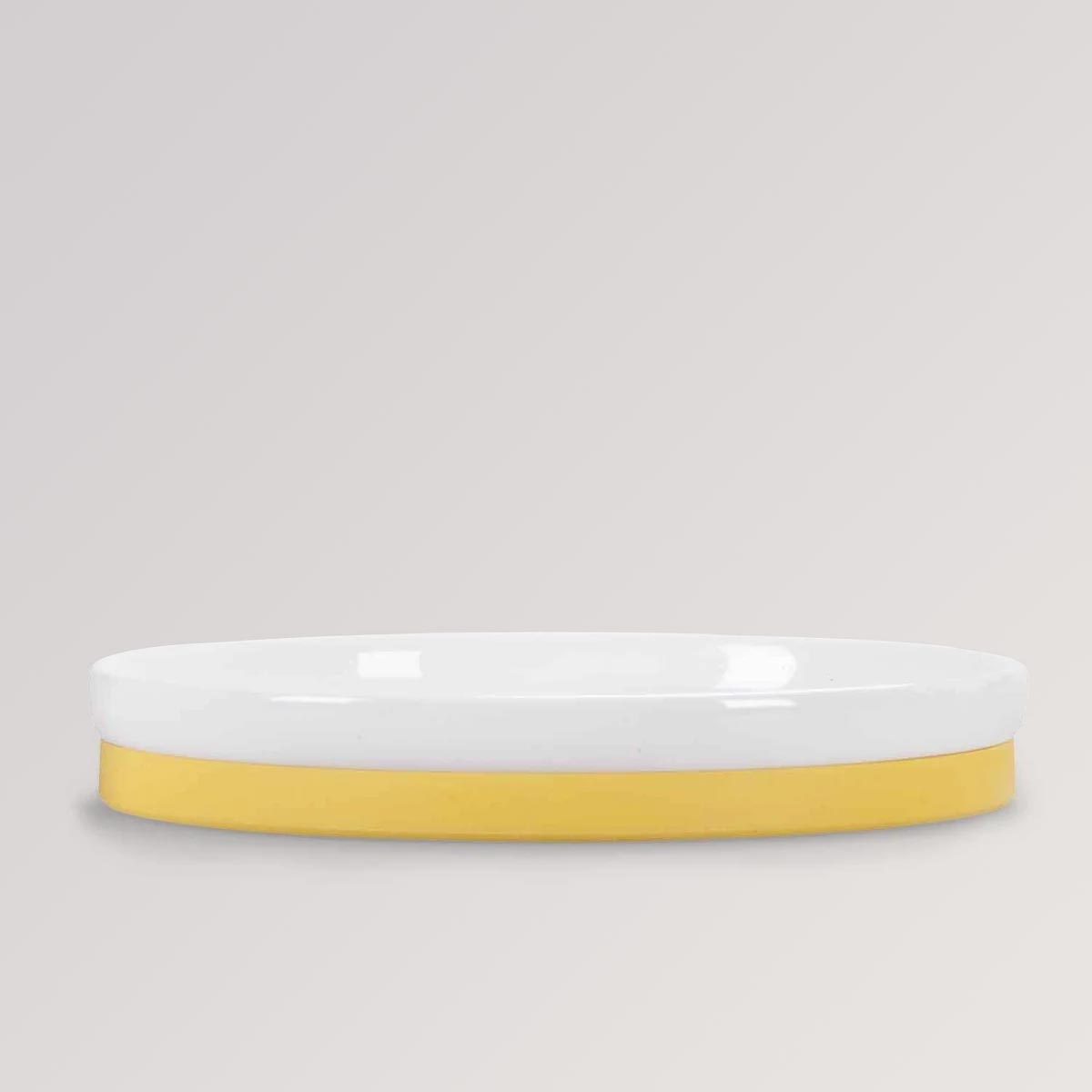 Teller mit Silikon-Aufsatz von Porzellangeschirr-Set Trois Lapins mit Häschen-Motiv von Moulin Roty