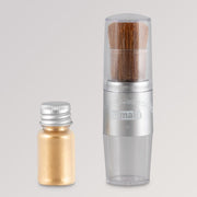 Bio-Glitzerpinsel Gold mit Glitzerpuder von namaki