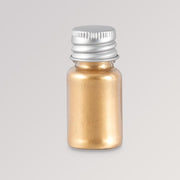 Bio-Glitzerpinsel Gold mit Glitzerpuder von namaki