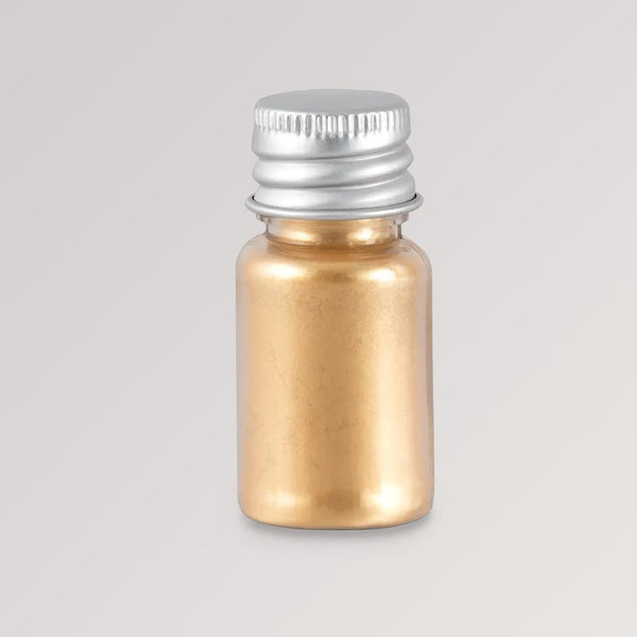 Bio-Glitzerpinsel Gold mit Glitzerpuder von namaki