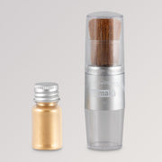 Bio-Glitzerpinsel Gold mit Glitzerpuder von namaki