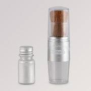 Bio-Glitzerpinsel Silber mit Glitzerpuder von namaki