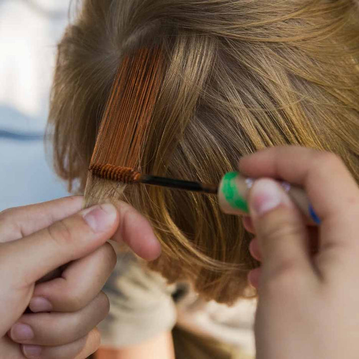Haarmascara für Kinder von namaki in der Farbe Orange