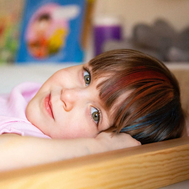 Haarmascara für Kinder von namaki in der Farbe Orange