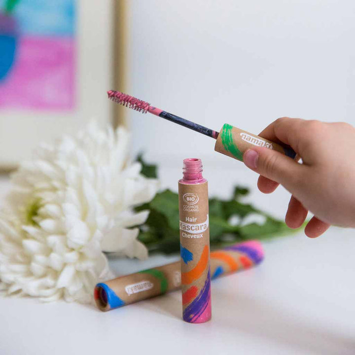 Haarmascara für Kinder in Pink von namaki