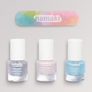Kindernagellack-Set Eisfarben von namaki in 3 Farben