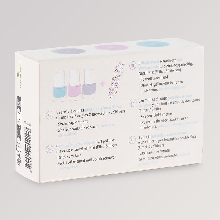 Kindernagellack-Set Eisfarben von namaki in 3 Farben
