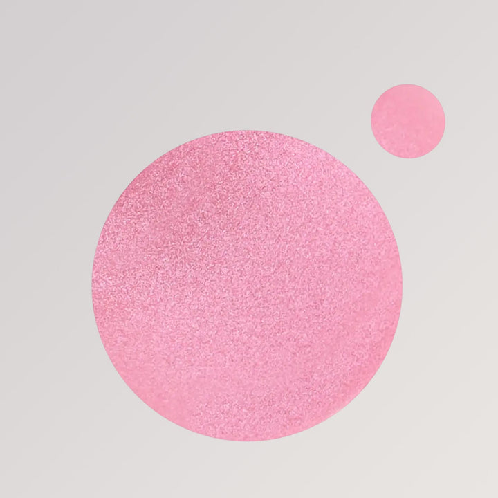 Kindernagellack in Glitzerrosa von namaki auf Wasserbasis