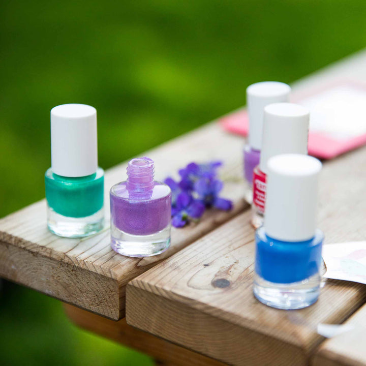 Kindernagellack-Set Polarlicht | 3 Farben von namaki