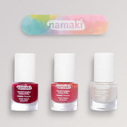 Kindernagellack-Set Fruchtsorbet in 3 Farben von namaki