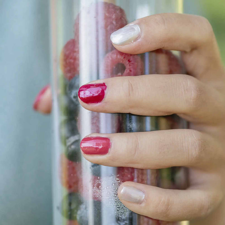 Kindernagellack-Set Fruchtsorbet in 3 Farben von namaki
