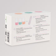 Kindernagellack-Set Sommergenuss in 3 Farben von namaki