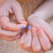 Kindernagellack-Set Sonnenuntergang in 3 Farben von namaki