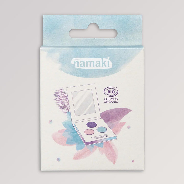 Bio-Lidschattenpalette Winter von namaki mit 3 Farben