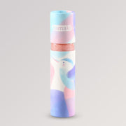 Bio-Lipgloss Glitzer Rosa mit Pfirsichduft von namaki