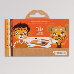 Kinderschminke-Set Löwe & Giraffe mit 3 Farben