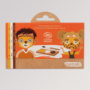 Kinderschminke-Set Löwe & Giraffe mit 3 Farben