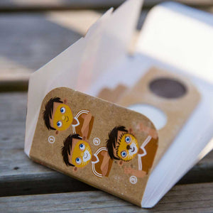 Kinderschminke-Set Löwe & Giraffe mit 3 Farben