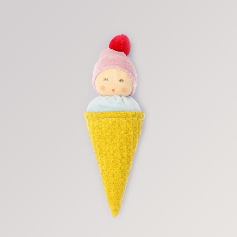 Greifling und Rassel Eiswaffel von Nanchen Natur