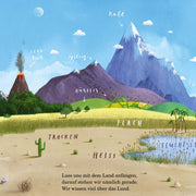 Kinderbuch "Hier sind wir - Anleitung zum Leben auf der Erde" von NordSüd Verlag - Seite 11